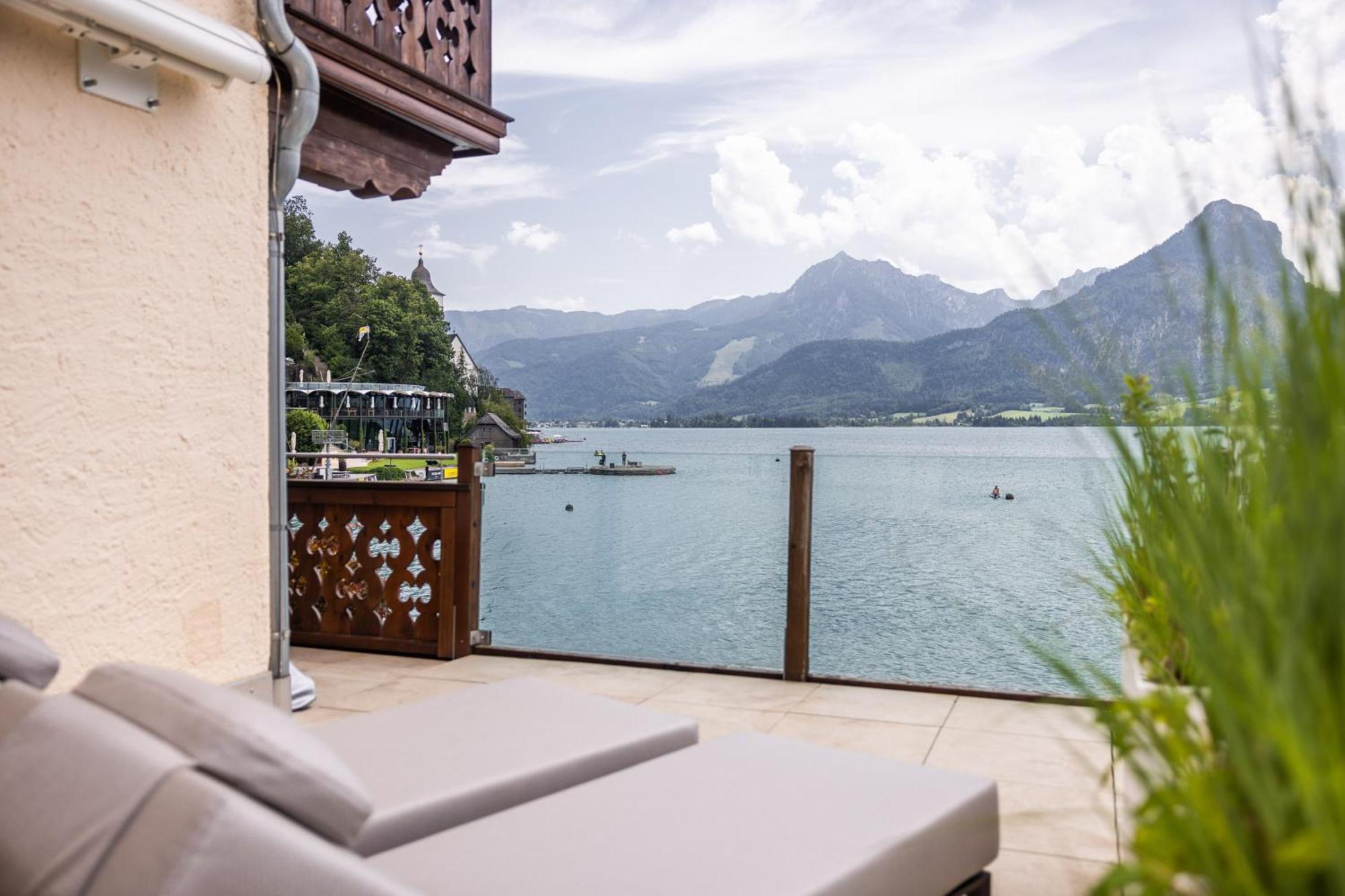 Hotel Seevilla Wolfgangsee Saint Wolfgang Oda fotoğraf